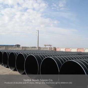 لوله پلی اتیلن کرتیوب دار